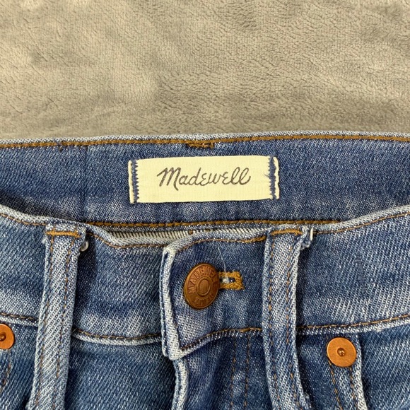 Madewell High Rise Skinny Jeans Women's Size 24 Blue Denim Pants - Picture 3 of 8
